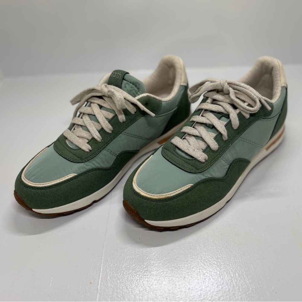 Earth Shoes ETMAREN Green Casual Sneakers Women’s 8.5 Comfort Walking Shoes - Picture 3 of 13